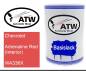 Preview: Chevrolet, Adrenaline Red (Interior), WA336X: 500ml Lackdose, von ATW Autoteile West.